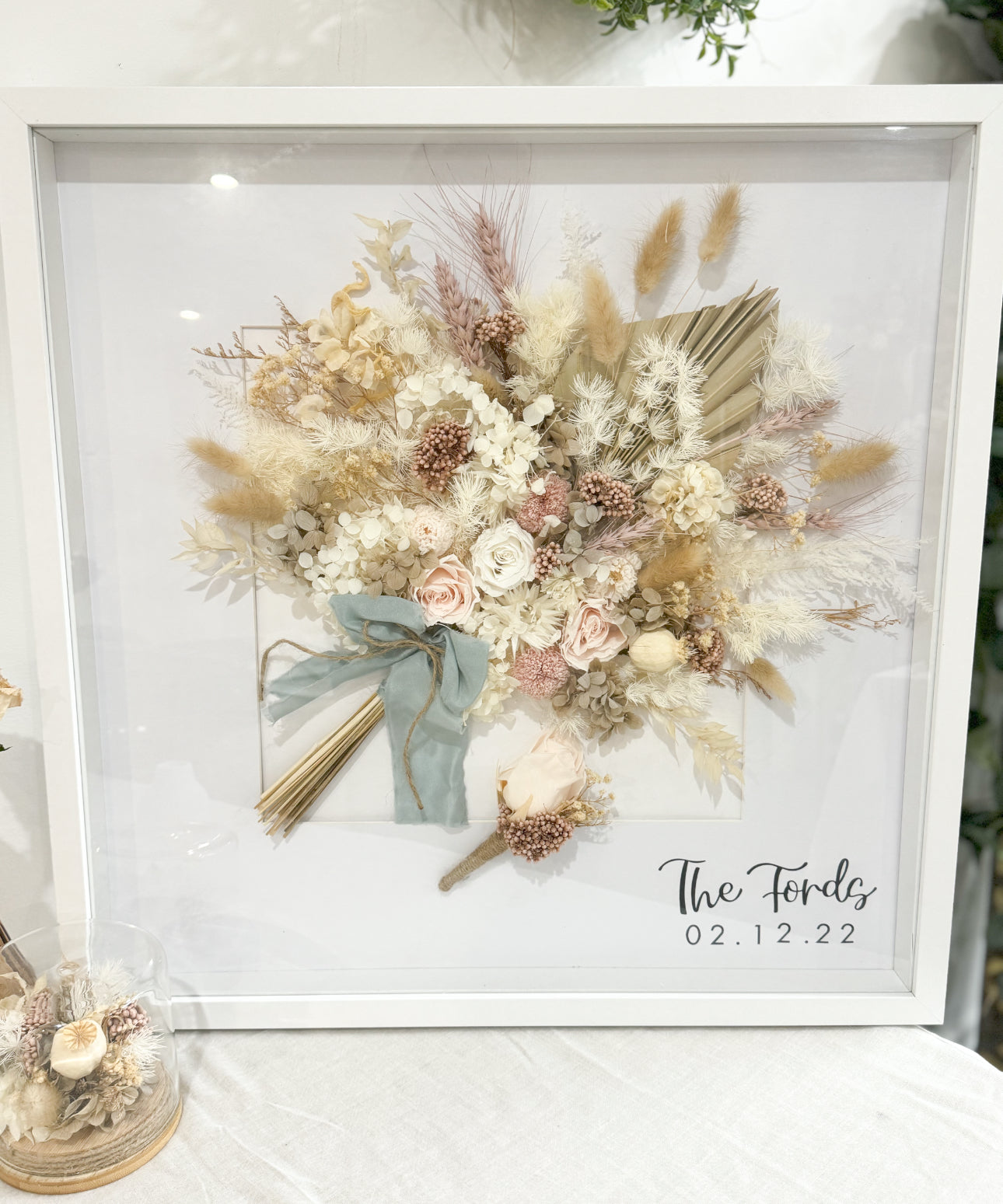Wedding Flower Keepsake Frame