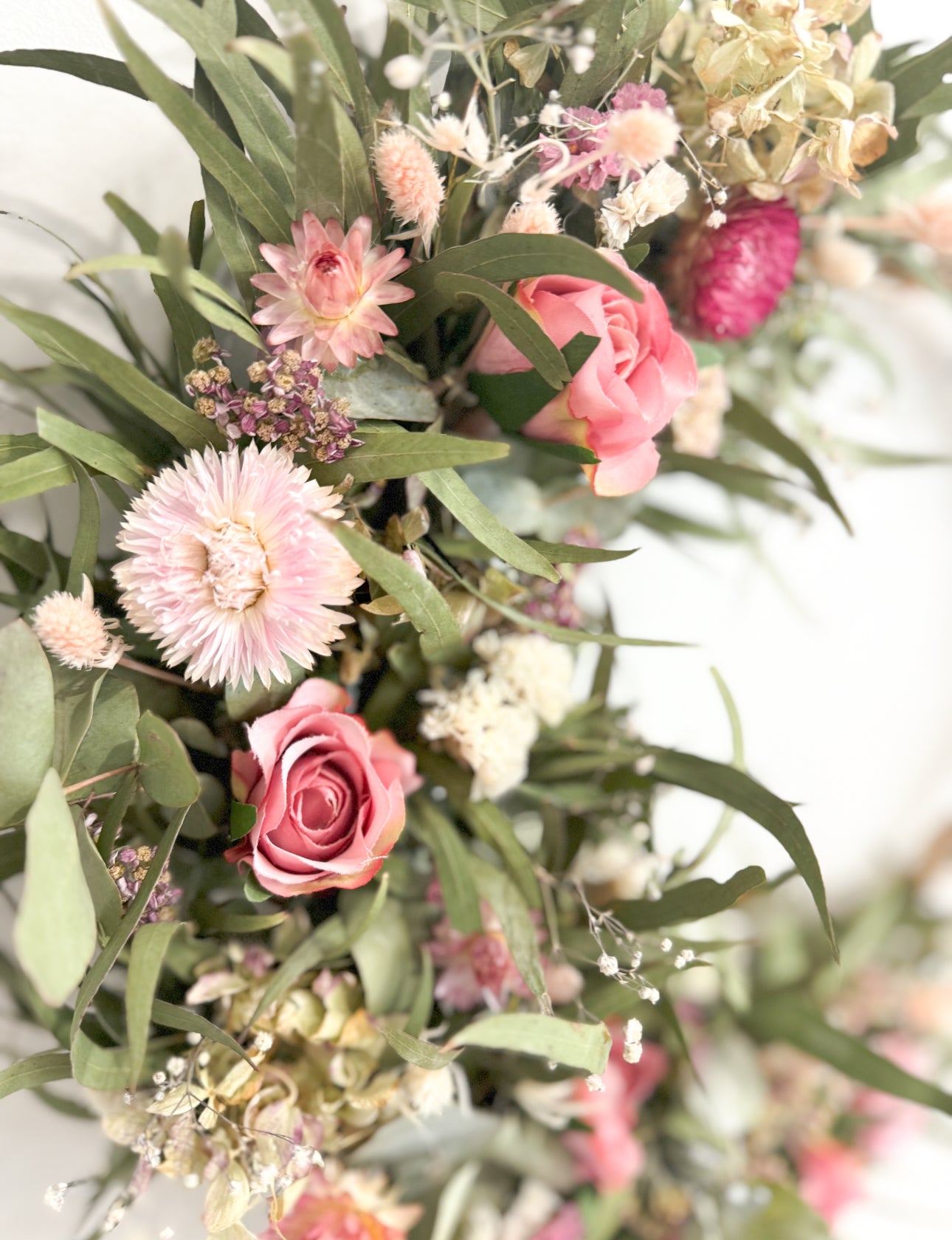 Pretty in Pink Wreath - $80 down from $140