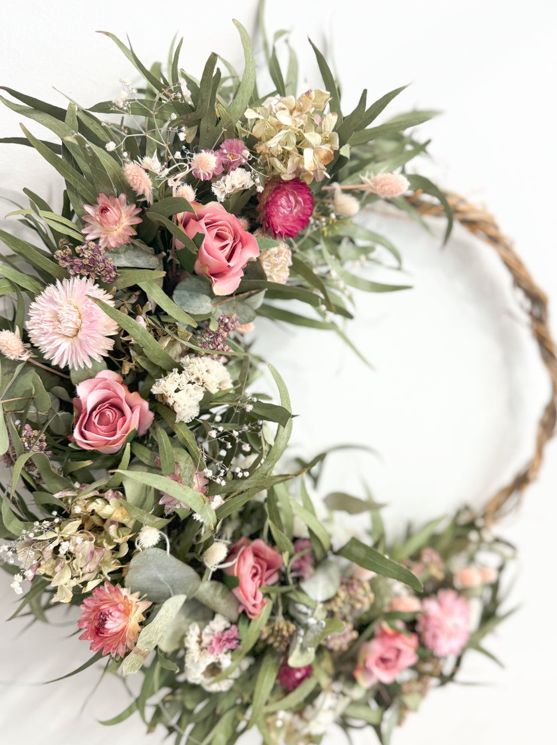 Pretty in Pink Wreath - $80 down from $140