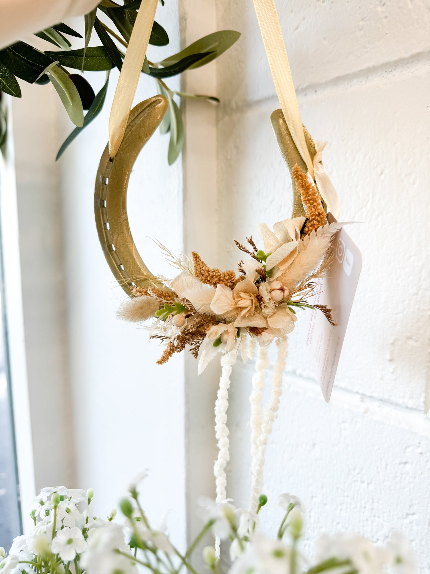Bridal Horse Shoe - Gold - $35 down from $65