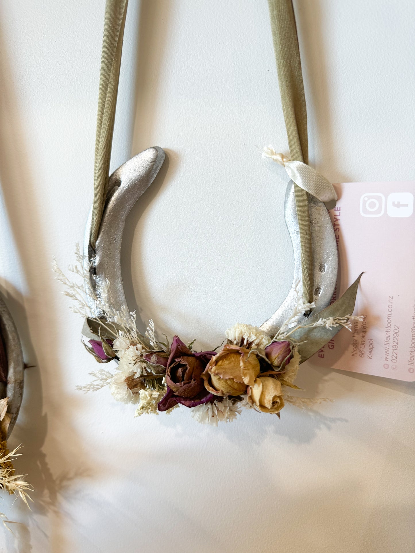 Bridal Horse Shoe - Silver - $35 down from $65