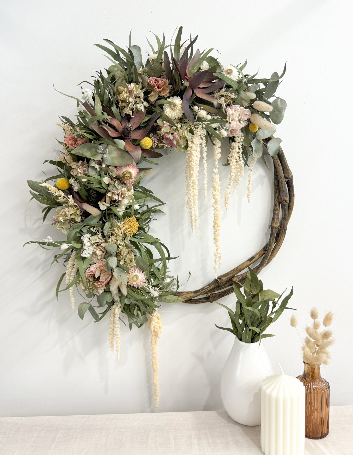 Lush Wreath $80 down from $140