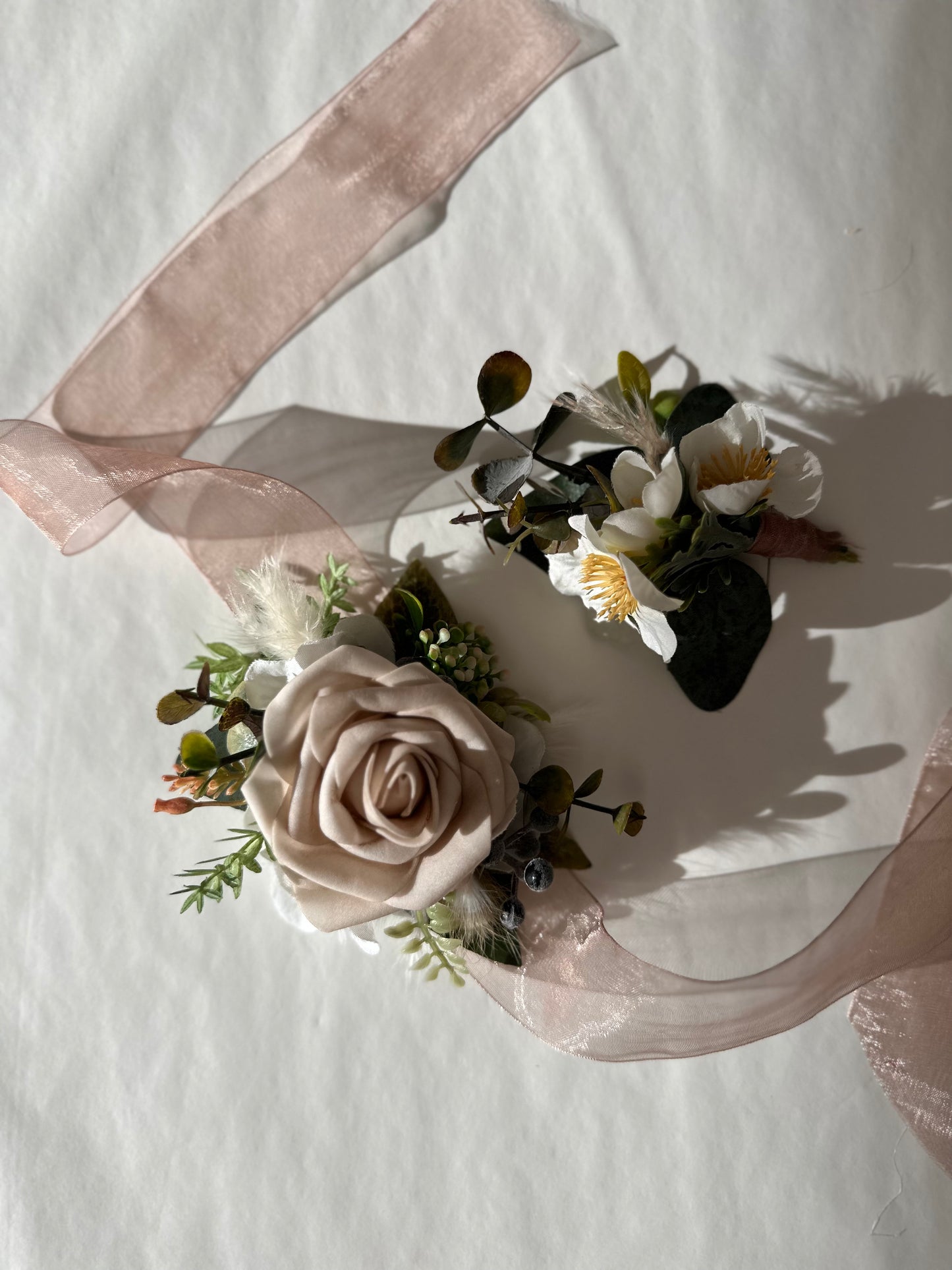 Custom made Corsage and Buttonhole