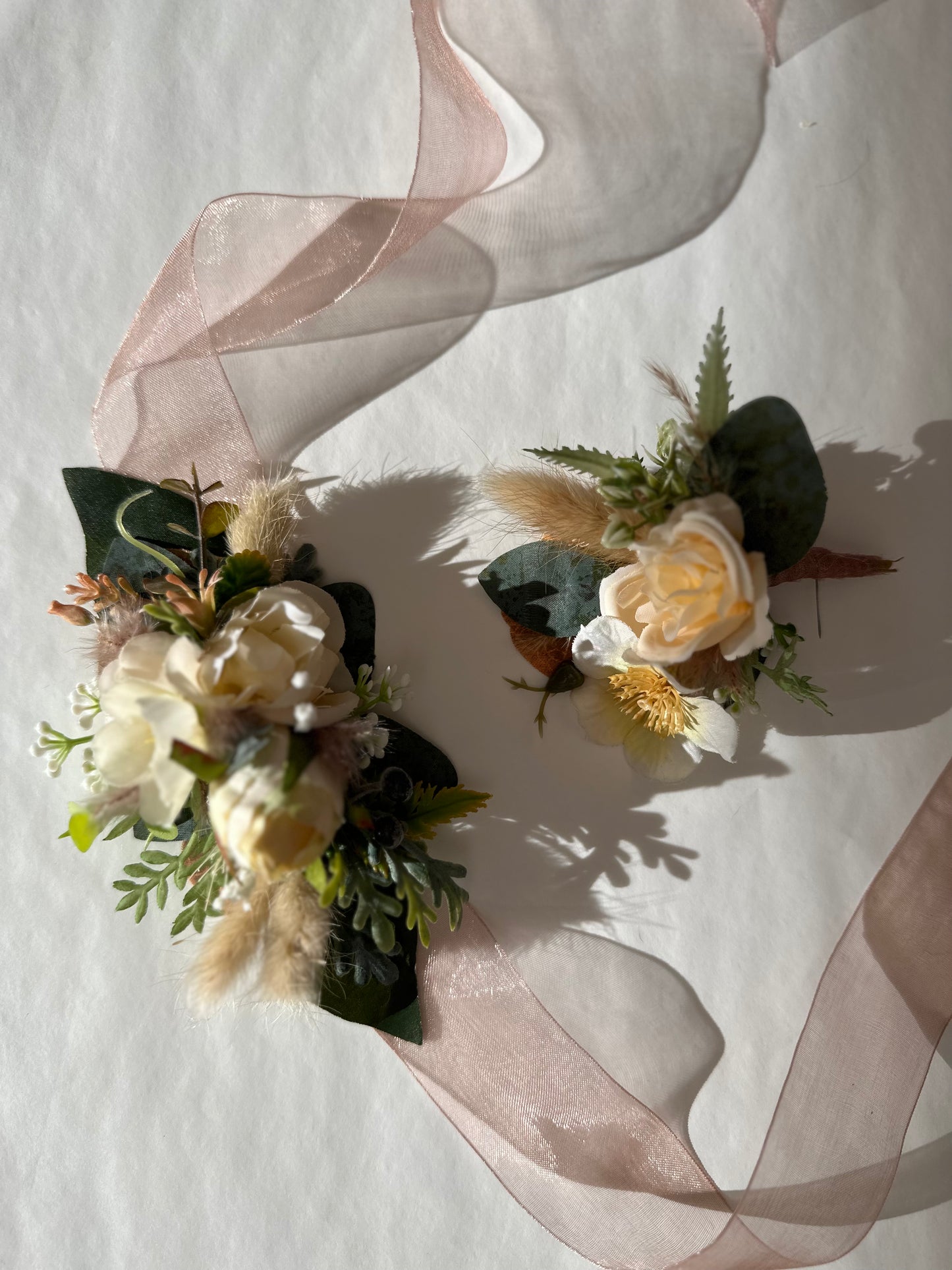 Custom made Corsage and Buttonhole